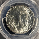 1938-D Walking Liberty Half Dollar, MS67 PCGS GS, (15986)