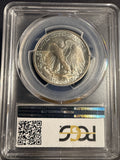 1939-D Walking Liberty Half Dollar, MS66 PCGS GS, (15988)