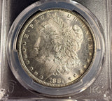 1880-CC Morgan Silver Dollar, MS63 PCGS (15996)