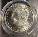 1884-CC Morgan Silver Dollar, MS63 PCGS (16005)