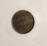 1857 Flying Eagle Cent, MS61 NGC (16016)