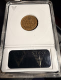 1869 Indian Head Cent, VF20 ANACS (16018)
