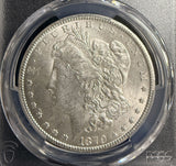 1879-CC Vam 3 Capped Morgan Silver Dollar, MS60 PCGS GS (16038)
