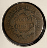 1827 Coronet Head Large Cent, Circulated. (16087)