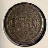 1850 Braided Hair Large Cent, XF. (16107)