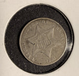 1860 3ct Silver, VF. (16177)