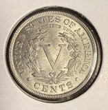 1897 Liberty "V" Nickel, MS 60+, (16217)
