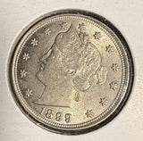 1899 Liberty "V" Nickel, MS 60+, (16219)