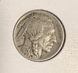 1917-D Buffalo Nickel, VF, (16274)