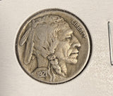1921-S Buffalo Nickel, Fine. (16304)