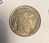 1928-D Buffalo Nickel, MS60+, (16340)