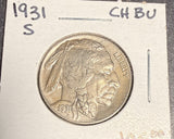 1931-S Buffalo Nickel, MS+, (16352)