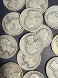1934-D Washington Quarter Lot, G-F (2 Coins). (16456)
