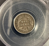 1895-O Barber Dime, VF20 PCGS+CAC (16523) Key Date