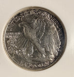 1927-S Walking Liberty Half Dollar, AU58 NGC (16566)