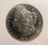 1879-S Rev '78 Morgan Silver Dollar, MS63 NGC (16578)