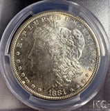 1881-S Morgan Silver Dollar, MS66 PCGS (16584)