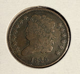 1825 Classic Head Half Cent, VF+ (16646)