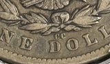 1879-CC Morgan Silver Dollar, VF30. (16673) Key Date