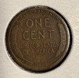 1911-S Lincoln Wheat Cent, VG (16724)