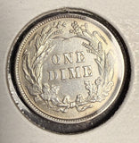 1898 Barber Dime, Proof 55, (16740)