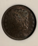 1828 Classic Head Half Cent, 13 Star, MS63RB NGC (16818)