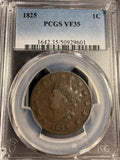1825 Coronet Head Large Cent, VF35 PCGS (16822)