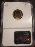 1909 P VDB Lincoln Wheat Cent, MS65RD NGC (16834)