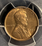 1934 Lincoln Wheat Cent, MS65RD PCGS (16875)