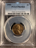 1951 Lincoln Wheat Cent, PF65RD PCGS (16897)