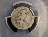 1916-D Mercury Head Dime, AG3 PCGS, (16922)