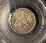 1875 Twenty Cent Pc, XF40 PCGS (16924)
