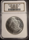 1879-S REV '78 Morgan Silver Dollar, MS61 NGC (16940)