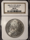1880/79-S Morgan Silver Dollar, MS65 NGC (16944)