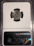 1907-S Barber Dime, AU Details NGC (17039)
