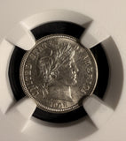 1908-D Barber Dime, UNC Details NGC (17044)