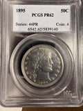 1895 Barber Half Dollar, PF62 PCGS (17075)