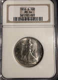 1933-S Walking Liberty Half Dollar, MS64 NGC (17087)