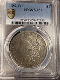 1889-CC Morgan Silver Dollar, VF35 PCGS GS (17110)