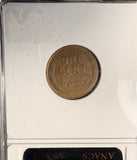 1944 D/S Lincoln Wheat Cent, EF45 ANACS (16981)