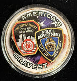 2002 American Silver Eagle 1oz, Enameled, (17158)