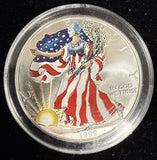 1999 American Silver Eagle 1oz, Enameled, (17164)