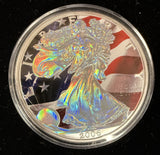 2006 American Silver Eagle 1oz, Enameled, (17170)