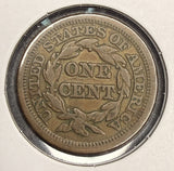 1851/81 Braided Hair Large Cent, Nice Circ (17219)