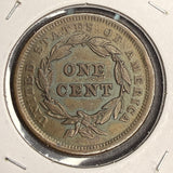 1843 Braided Hair Large Cent, Nice Circ (17221)