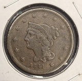 1841 Braided Hair Large Cent, Nice Circ (17223)