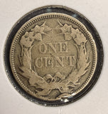 1858 S/L Flying Eagle Cent, Circulated. (17245)
