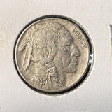 1937-D 3-Leg Buffalo Nickel, XF+. (17302)