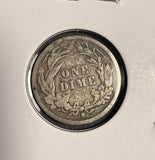 1893-S Baber Dime, Circulated. (17304)