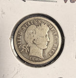 1895-O Baber Dime, VG. (17308) Key Date